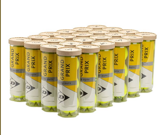 Dunlop Grand Prix Extra Duty Tennis Ball (Case)